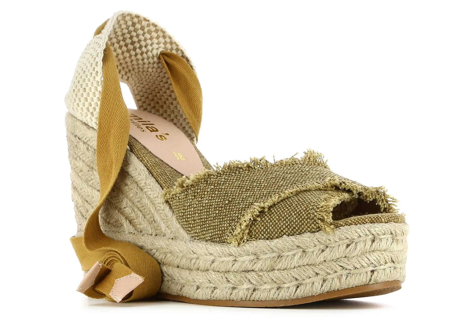 Camila's Alpargatas De Cuna Mossy^Mujer Alpargatas