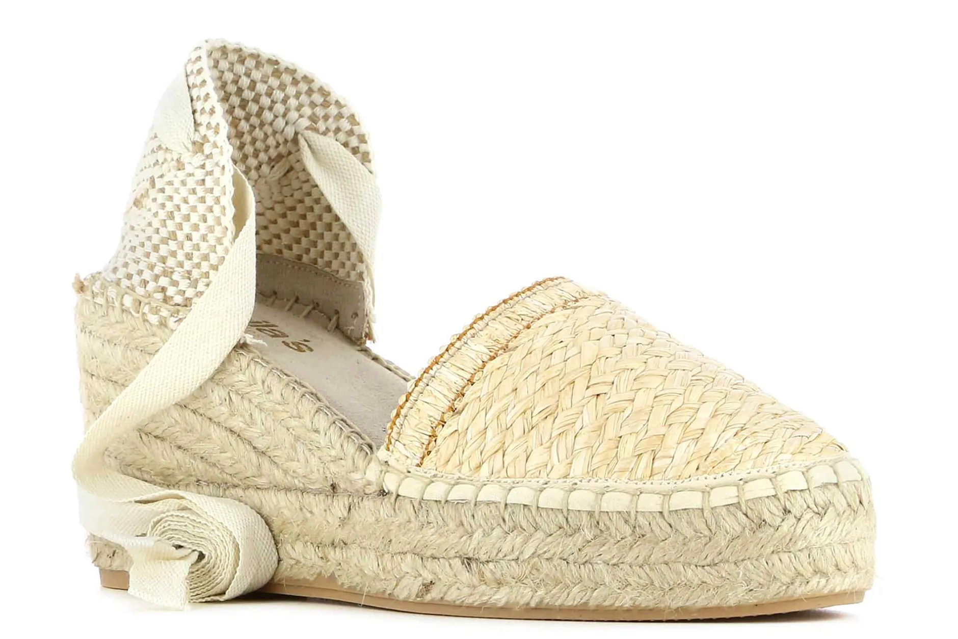 Camila's Alpargatas De Cuna Straw Hight^Mujer Alpargatas