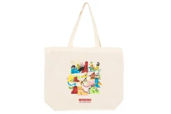 Bolsa de Tela Bolso Tote Bag The Shoe Town^ Bolsos