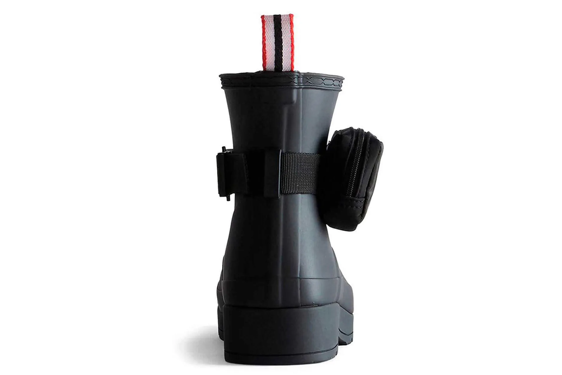 Hunter Botines De Agua Play Short Gears On Pouch Buckle Belt Boot Bl^Mujer Botas De Agua