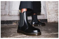 Dr. Martens Botines Planos 2976 Hi Chelsea Boot^Mujer Botines