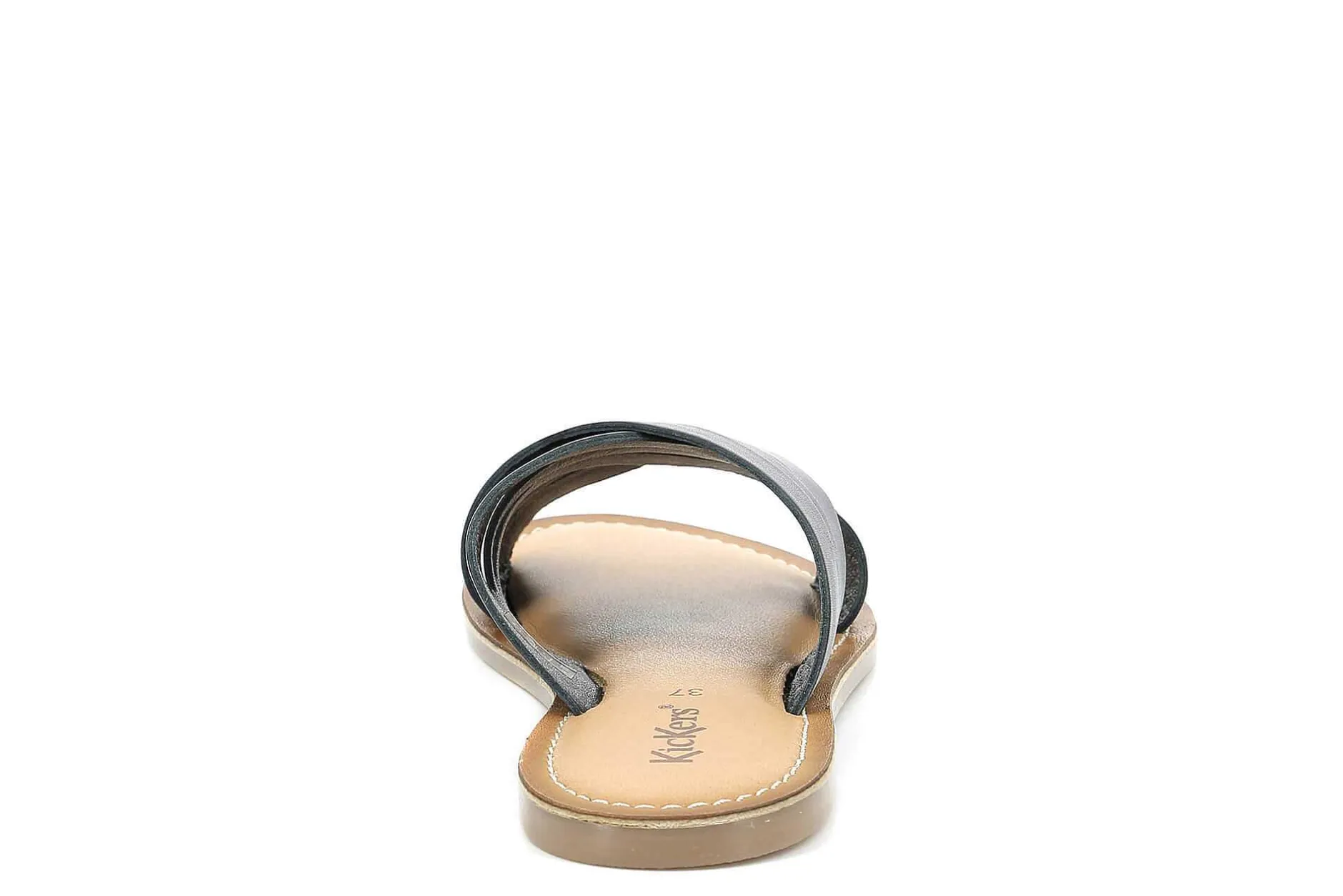 Kickers Mules Planos Kick Day^Mujer Zuecos Y Mules