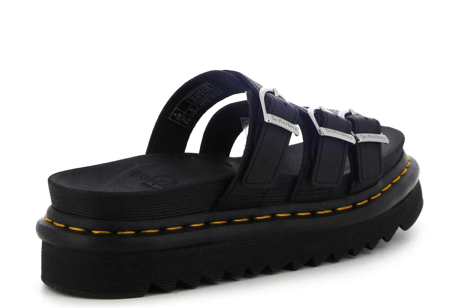 Dr. Martens Sandalias De Plataforma 25456001/Black Hydro^Mujer Sandalias