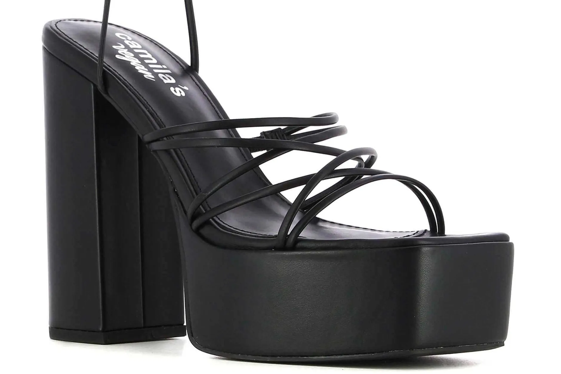 Camila's Sandalias De Tacon Mine^Mujer Sandalias