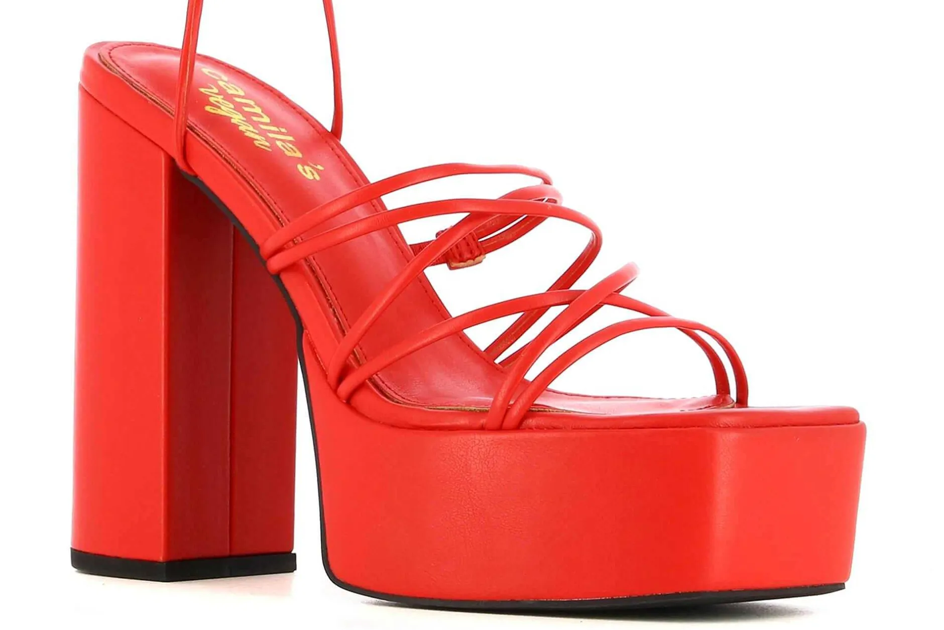 Camila's Sandalias De Tacon Mine^Mujer Sandalias