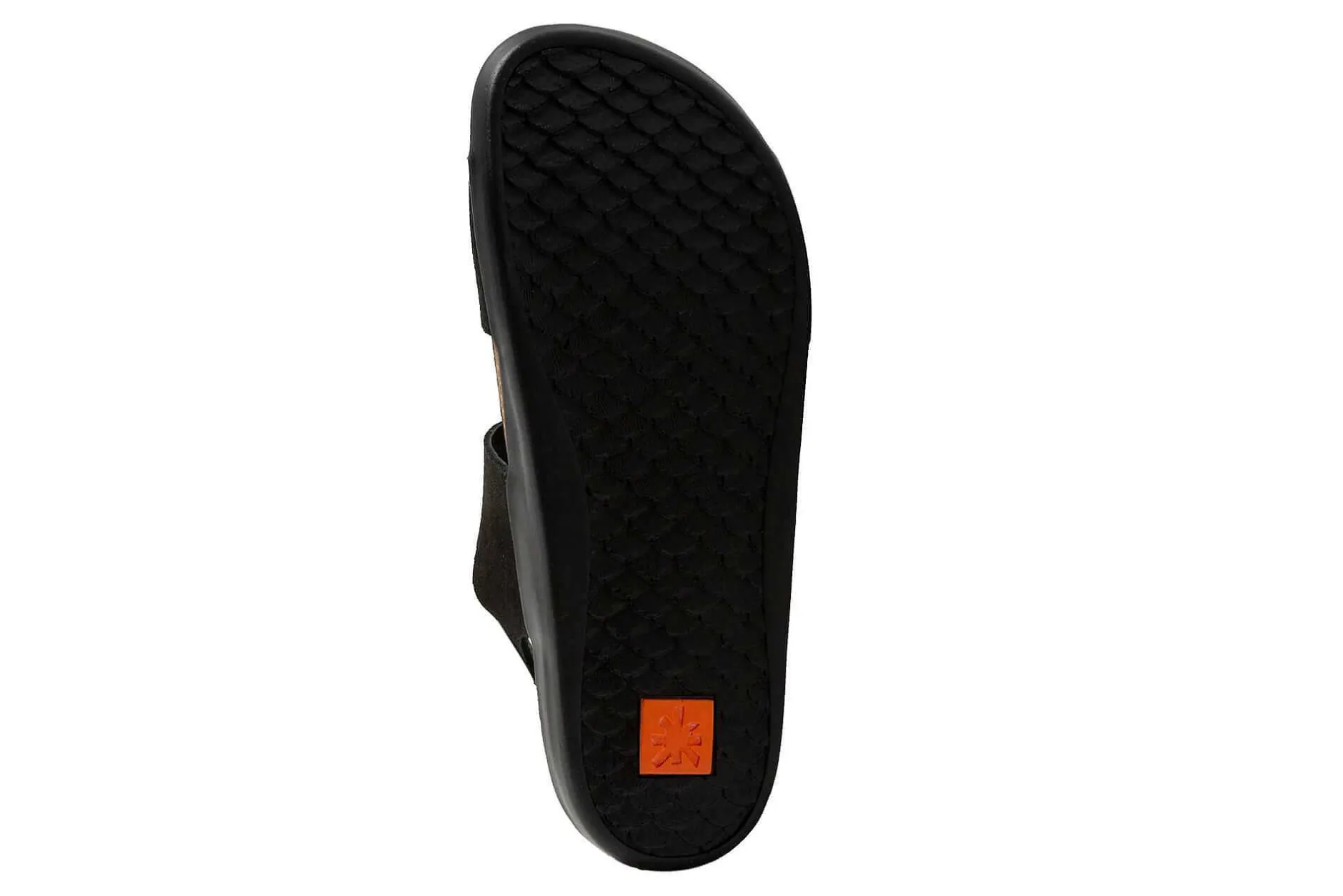 Art Sandalias Planas 1386/Skin Back Black^Mujer Sandalias