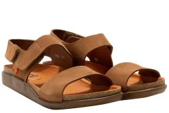 Art Sandalias Planas 1386/Skin Back Cuero^Mujer Sandalias