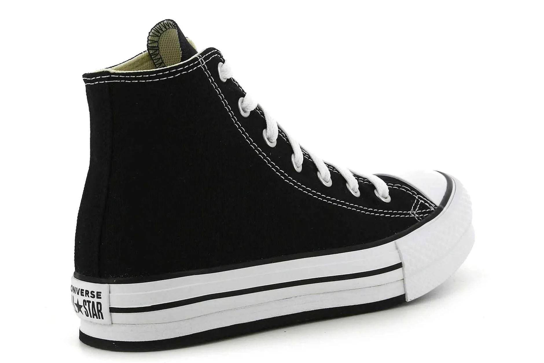 Converse Zapatillas Con Cordones 272855C/001 Black White Black^Niña Zapatillas
