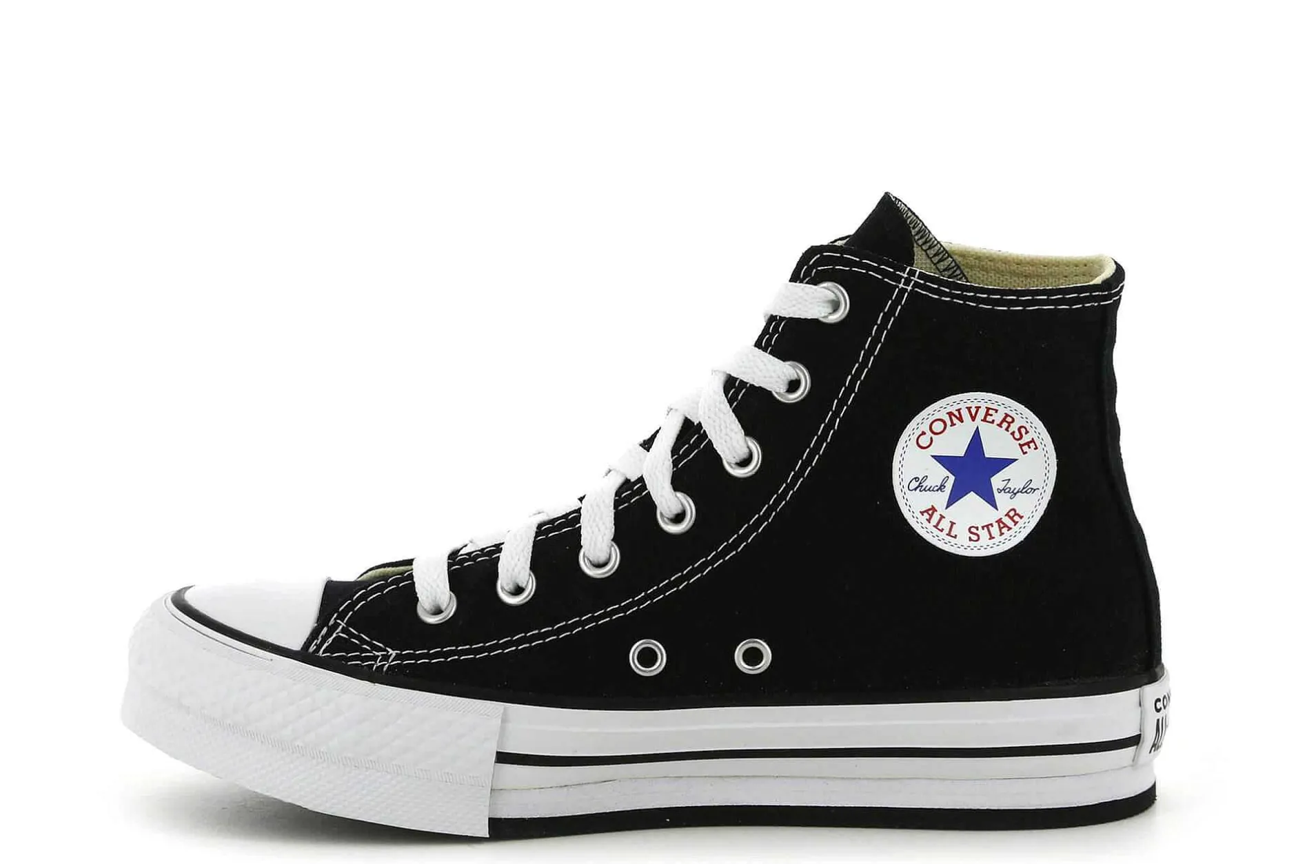 Converse Zapatillas Con Cordones 272855C/001 Black White Black^Niña Zapatillas