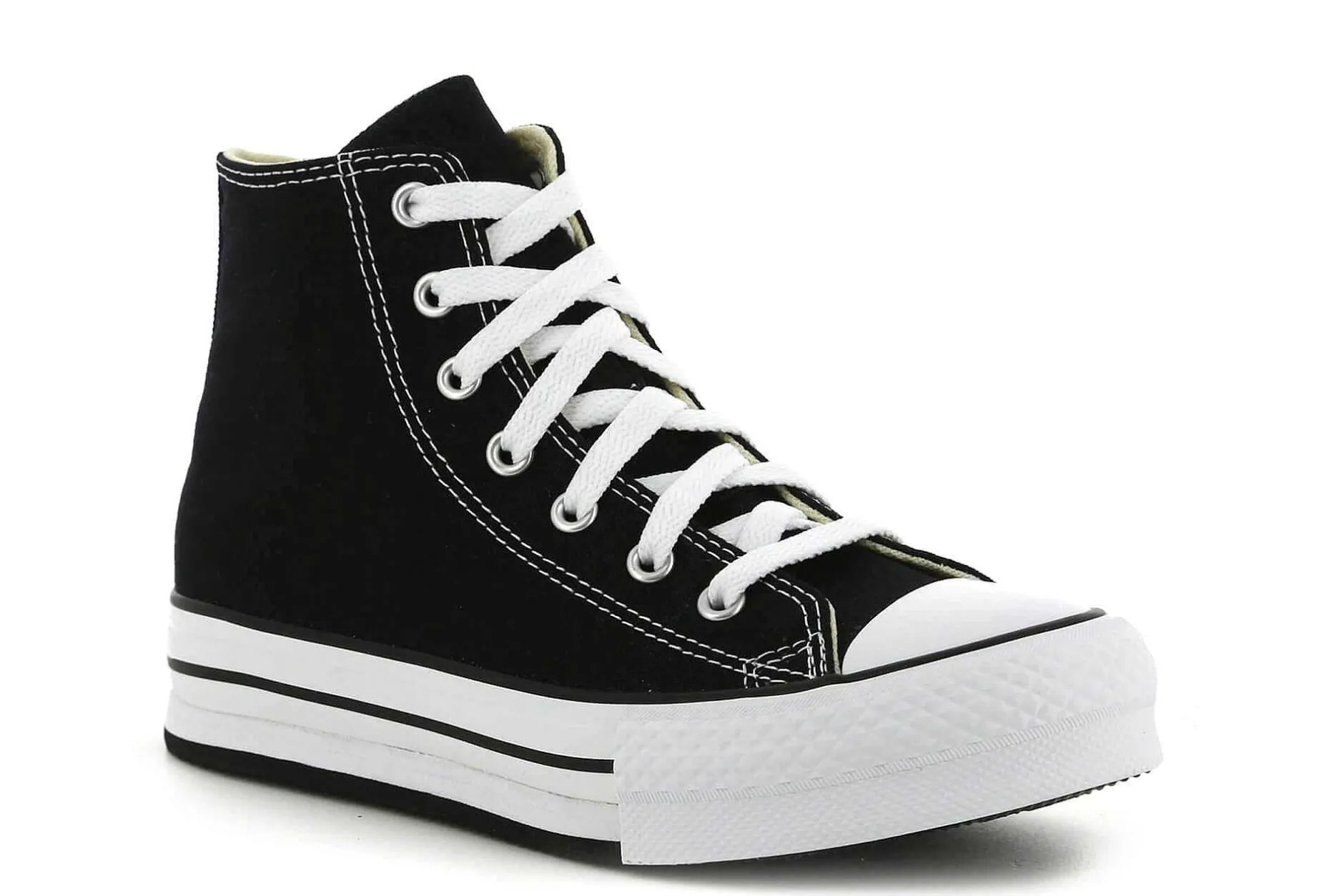 Converse Zapatillas Con Cordones 272855C/001 Black White Black^Niña Zapatillas