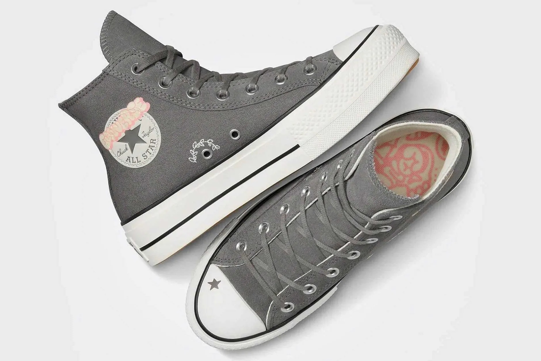 Converse Zapatillas De Plataforma Ctas Lift Hi^Mujer Zapatillas