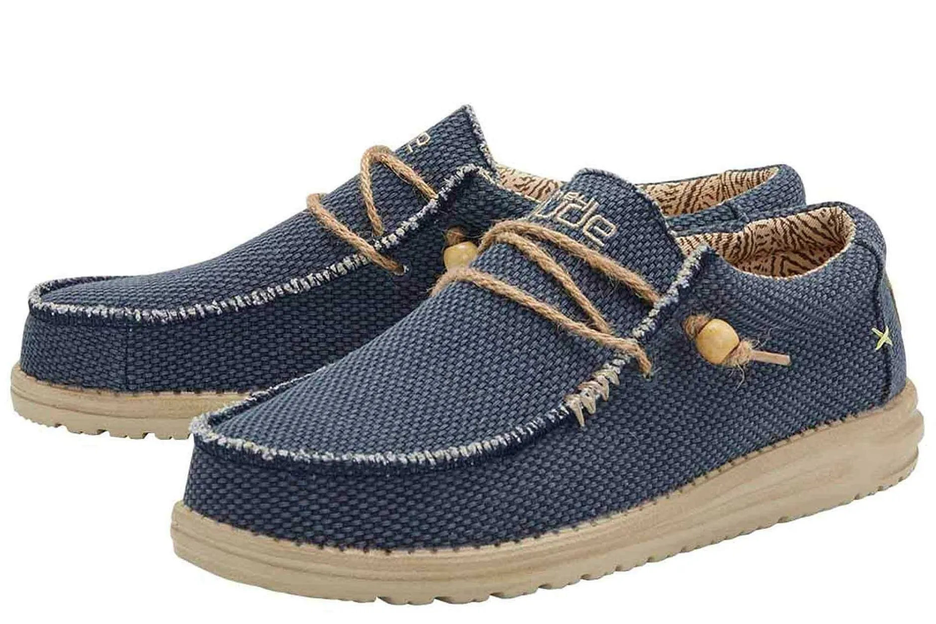 Dude Zapatos Wally Braided^Hombre Zapatos