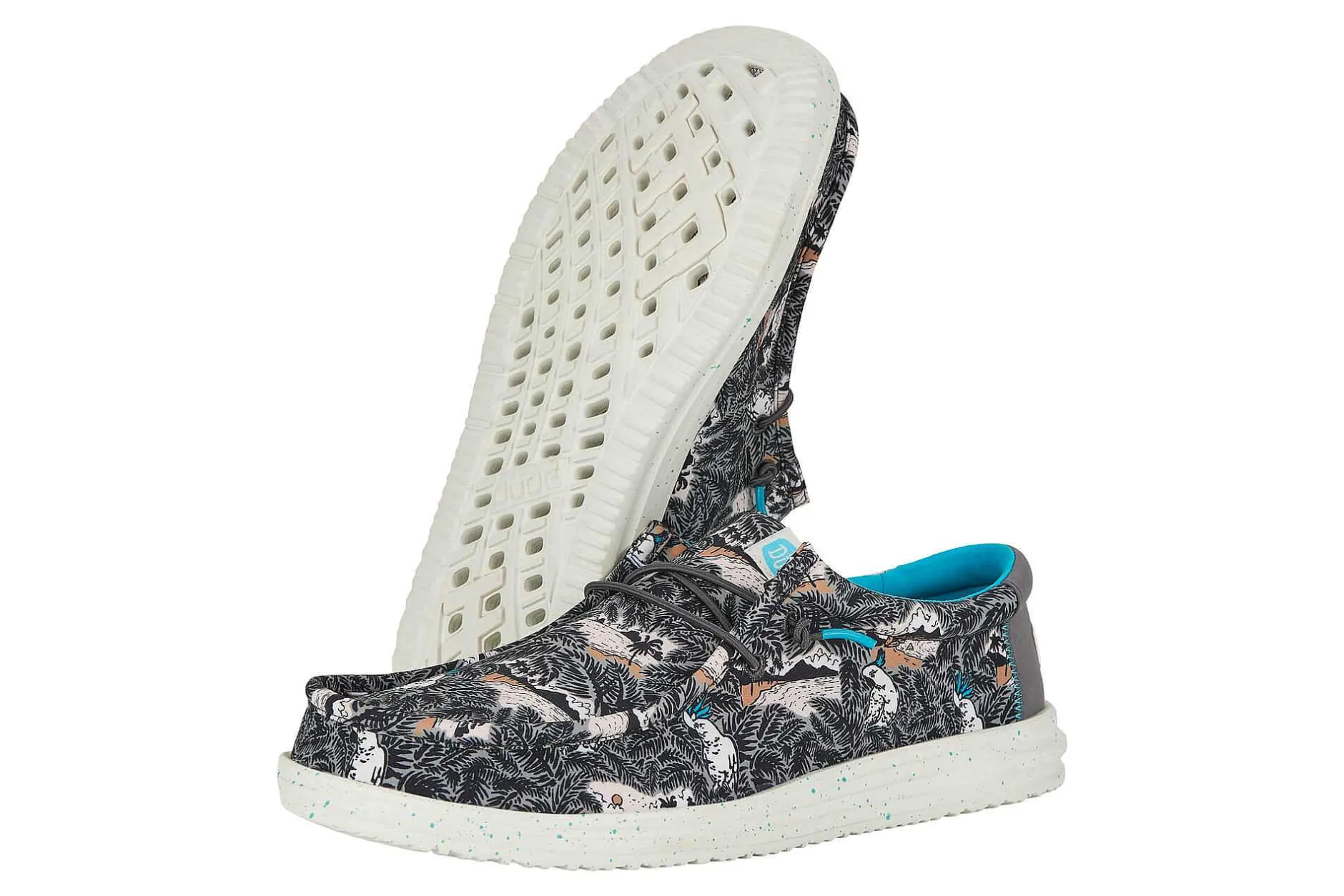 Dude Zapatos Wally H2O Tropical^Hombre Zapatos