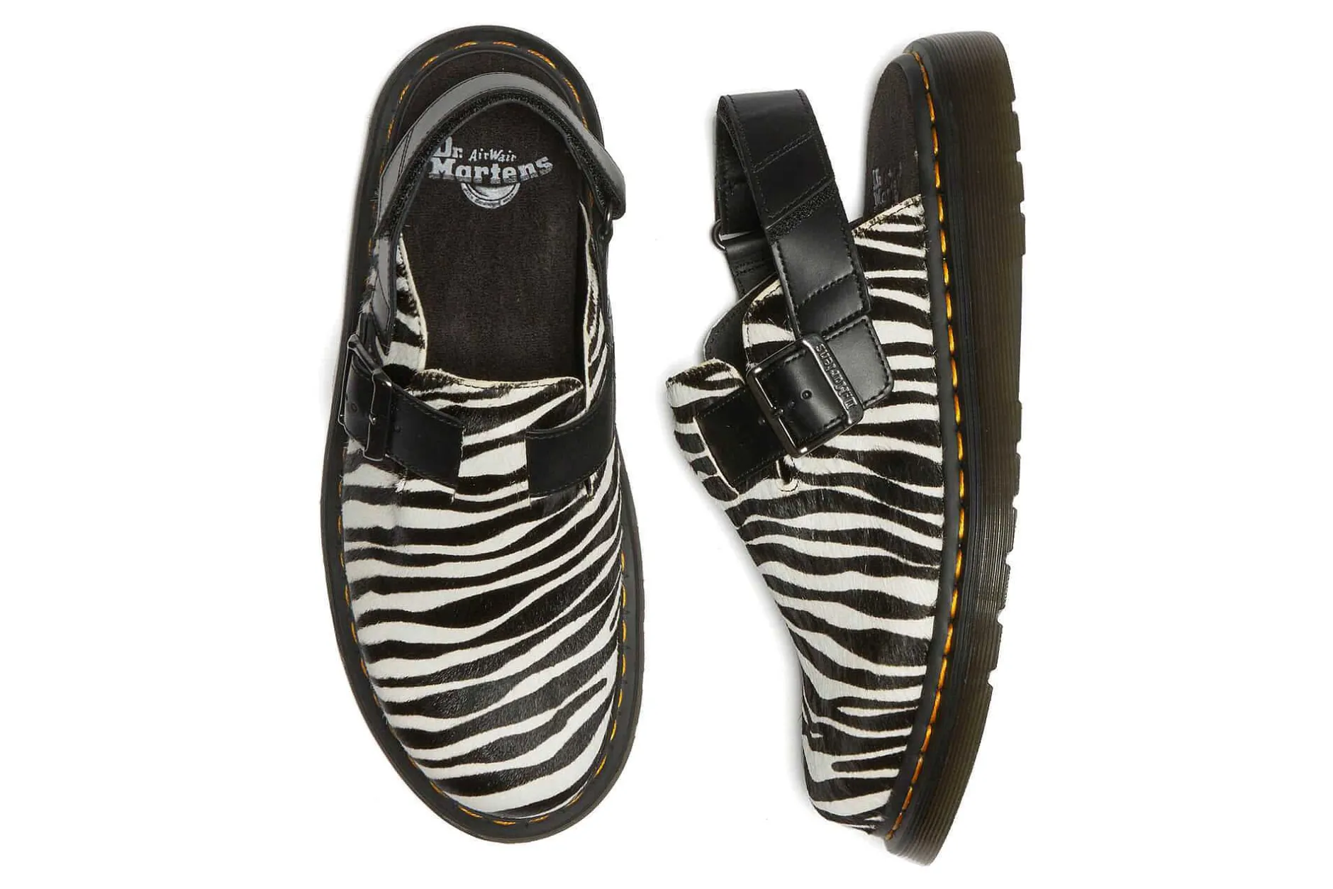 Dr. Martens Zuecos Planos Jorge Ii^Mujer Zuecos Y Mules